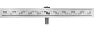Mexen Flat 360° M22 otočný odtokový žlab 80 cm chrom - 1029080-40