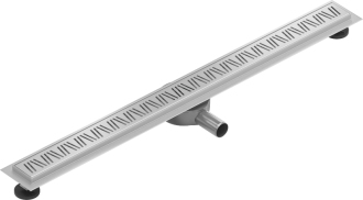 Mexen Flat 360° M22 otočný odtokový žlab 80 cm chrom - 1029080-40
