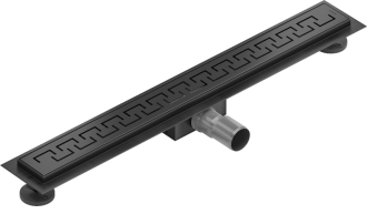 Mexen Flat M15 odtokový žlab 50 cm černá - 1724050-15