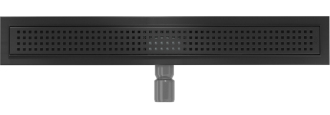 Mexen Flat M08 odtokový žlab 60 cm černý - 1725060-15