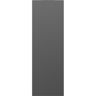 Ocelové deskové otopné těleso Mexen Flat VS20S 2200 x 600 mm, spodní středové připojení, 1520 W, antracit - W6VS20S-220-060-66