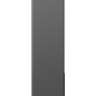 Ocelové deskové otopné těleso Mexen Flat VR20S 1600 x 400 mm, spodní středové připojení, 712 W, antracit - W6VR20S-160-040-66