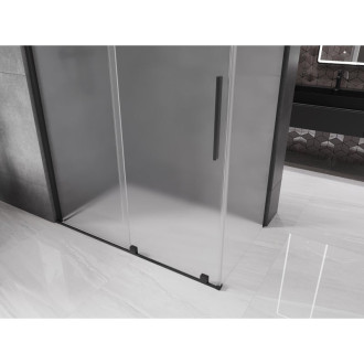 Mexen Velar posuvný sprchový kout 130 x 75 cm, matná, černá - 871-130-075-31-70