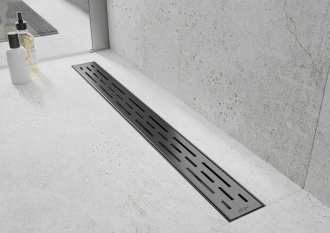 Rošt černý pro žlab FLAT černý vzor M01 500mm 1720050