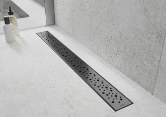 Rošt černý pro žlab FLAT černý vzor M12 900mm 1721090