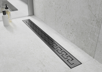 Rošt černý pro žlab FLAT černý vzor M15 500mm 1724050