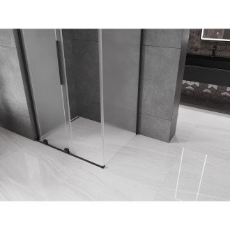 Mexen Velar L posuvný sprchový kout 120 x 70 cm, matná, černá - 871-120-070-33-70