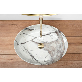 Rea Queen Thunder Shiny umyvadlo na desku REA-U4101