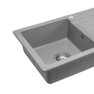 REA Dag kuchyňský dřez - šedá ZLE-00119