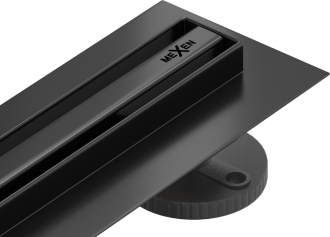 FLAT 360 Black Slim nerezový sprchový žlab 1200mm 1741120
