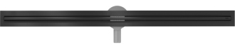 FLAT 360 Black Slim nerezový sprchový žlab 1200mm 1741120
