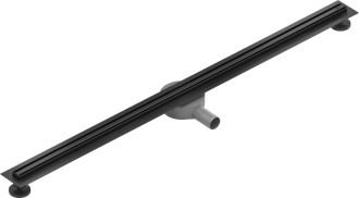 FLAT 360 Black Slim nerezový sprchový žlab 1200mm 1741120