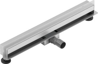 Mexen FLAT WALL 50 cm - 2v1 lineární žlab ke stěně, nerez 1030050