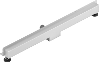 Mexen FLAT WALL 100 cm - 2v1 lineární žlab ke stěně, nerez 1030100
