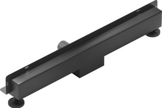 Mexen FLAT WALL 60 cm - 2v1 lineární žlab ke stěně, černá 1730060