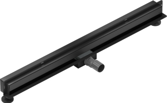 Mexen FLAT WALL 90 cm - 2v1 lineární žlab ke stěně, černá 1730090