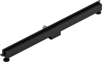 Mexen FLAT WALL 120 cm - 2v1 lineární žlab ke stěně, černá 1730120