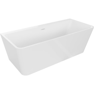 Volně stojící závěsná vana Mexen Volta 170 x 75 cm, bílá, bílý přepad - 51131707500-20