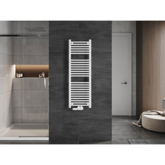 Koupelnový radiátor Mexen Mars 1200 x 400 mm, 439 W, bílý - W110-1200-400-00-20