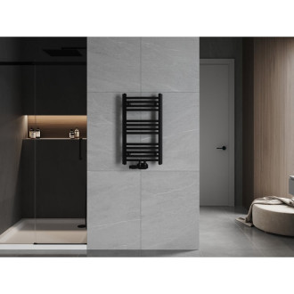 Koupelnový radiátor Mexen Ares 700 x 400 mm, 240 W, černý - W102-0700-400-00-70