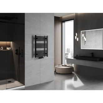 Koupelnový radiátor Mexen Ares 700 x 500 mm, 286 W, černý - W102-0700-500-00-70