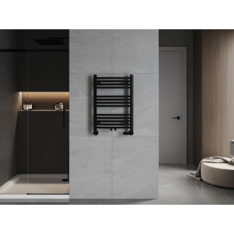 Koupelnový radiátor Mexen Ares 700 x 500 mm, 286 W, černý - W102-0700-500-00-70