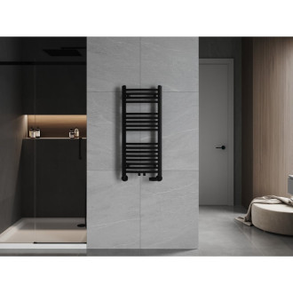 Koupelnový radiátor Mexen Ares 900 x 400 mm, 312 W, černý - W102-0900-400-00-70