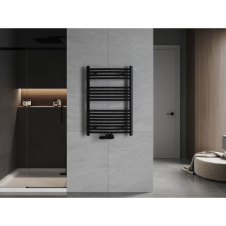 Koupelnový radiátor Mexen Ares 900 x 600 mm, 433 W, černý - W102-0900-600-00-70