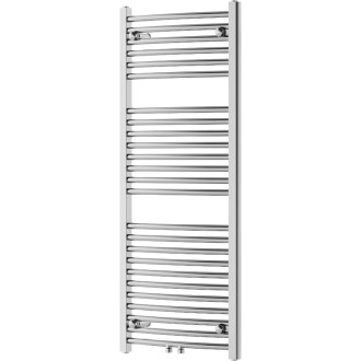 Koupelnový radiátor Mexen Ares 1200 x 500 mm, 420 W, chrom - W102-1200-500-00-01