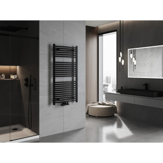 Koupelnový radiátor Mexen Ares 1200 x 600 mm, 620 W, černý - W102-1200-600-00-70