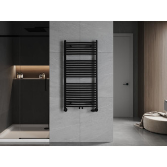 Koupelnový radiátor Mexen Ares 1200 x 600 mm, 620 W, černý - W102-1200-600-00-70