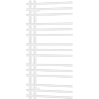 Dekorativní koupelnový radiátor Mexen Neptun 900 x 500 mm, 369 W, bílý - W101-0900-500-00-20