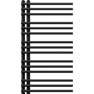 Dekorativní koupelnový radiátor Mexen Neptun 900 x 500 mm, 369 W, černý - W101-0900-500-00-70