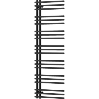 Dekorativní koupelnový radiátor Mexen Neptun 1400 x 500 mm, 532 W, černý - W101-1400-500-00-70
