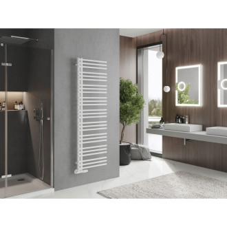 Dekorativní koupelnový radiátor Mexen Neptun 1600 x 500 mm, 662 W, bílý - W101-1600-500-00-20