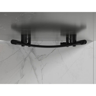 Koupelnový radiátor Mexen Helios 1800 x 500 mm, 844 W, černý - W103-1800-500-00-70