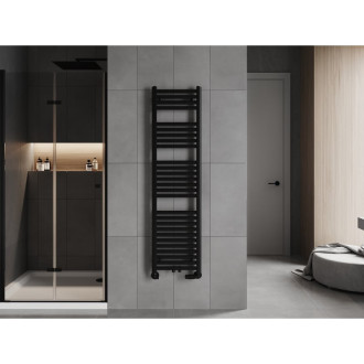 Koupelnový radiátor Mexen Hades 1500 x 400 mm, 583 W, černý - W104-1500-400-00-70