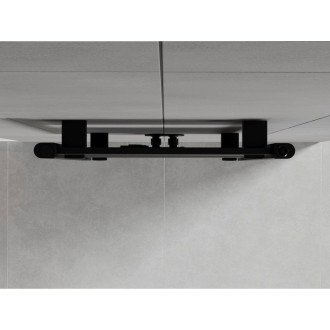 Koupelnový radiátor Mexen Uran 800 x 500 mm, 364 W, černý - W105-0800-500-00-70