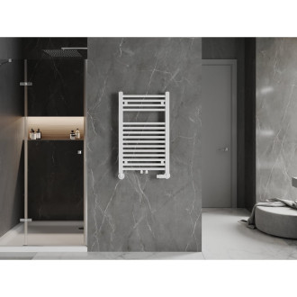 Koupelnový radiátor Mexen Pluton 800 x 500 mm, 410 W, bílý - W106-0800-500-00-20