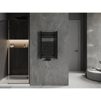 Koupelnový radiátor Mexen Pluton 800 x 500 mm, 410 W, černý - W106-0800-500-00-70