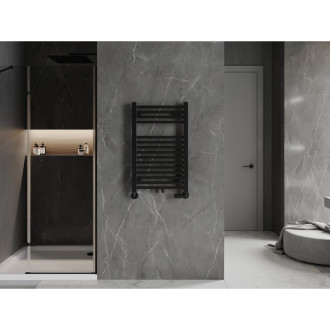 Koupelnový radiátor Mexen Pluton 800 x 500 mm, 410 W, černý - W106-0800-500-00-70