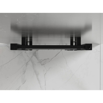 Koupelnový radiátor Mexen Pluton 800 x 500 mm, 410 W, černý - W106-0800-500-00-70