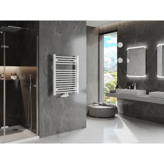 Koupelnový radiátor Mexen Pluton 800 x 600 mm, 476 W, bílý - W106-0800-600-00-20