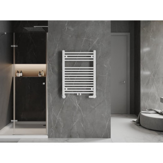 Koupelnový radiátor Mexen Pluton 800 x 600 mm, 476 W, bílý - W106-0800-600-00-20