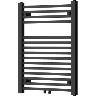 Koupelnový radiátor Mexen Pluton 800 x 600 mm, 476 W, černý - W106-0800-600-00-70