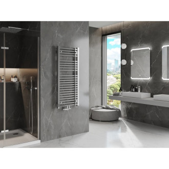 Koupelnový radiátor Mexen Pluton 1200 x 500 mm, 493 W, chrom - W106-1200-500-00-01