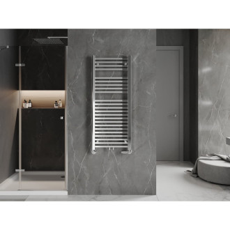 Koupelnový radiátor Mexen Pluton 1200 x 500 mm, 493 W, chrom - W106-1200-500-00-01