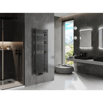 Koupelnový radiátor Mexen Pluton 1450 x 500 mm, 721 W, černý - W106-1450-500-00-70