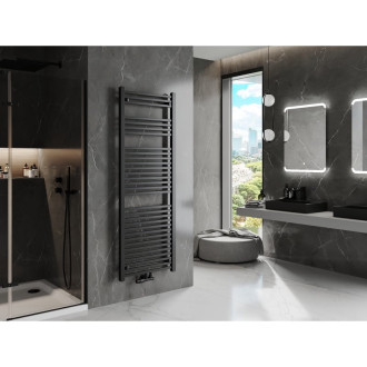 Koupelnový radiátor Mexen Pluton 1700 x 600 mm, 991 W, černý - W106-1700-600-00-70