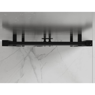 Koupelnový radiátor Mexen Pluton 1700 x 600 mm, 991 W, černý - W106-1700-600-00-70